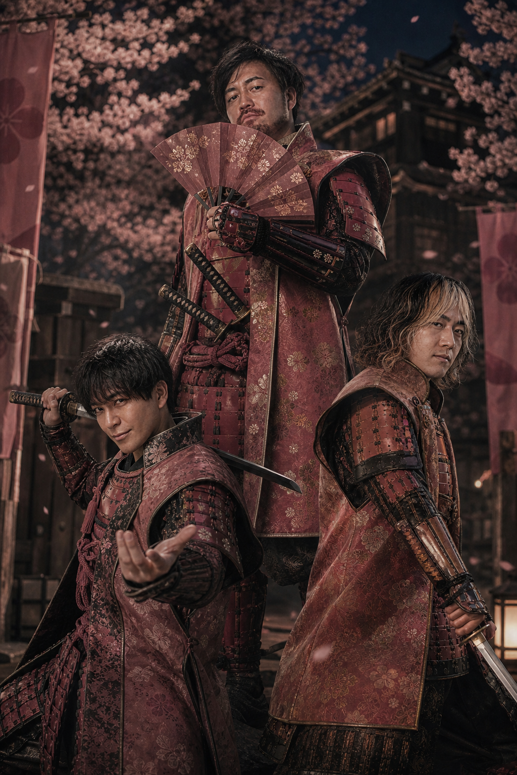 超カワイイ三銃士 のキービジュアル